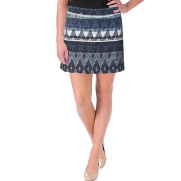 Sam Edelman Tribal Wool Mini Skirt - Picture 1 of 6